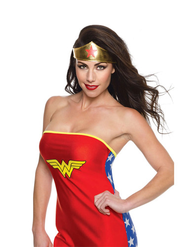 Wonderwoman headband ladies - wonderwoman,