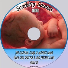 BABY SOOTHING SLEEP AID NATURAL SOUNDS OF WARM SECURITY OF MOTHERS WOMB Audio CD