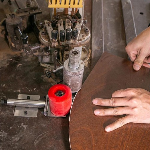 Manual edge banding - manual, machine