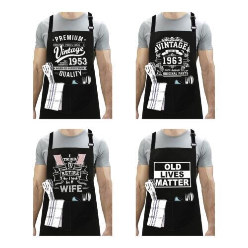 Bbq apron with pocket - with,
