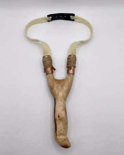 Handmade wooden slingshot - wooden,