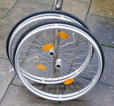 Quickie Wheelchair Wheels, 24"