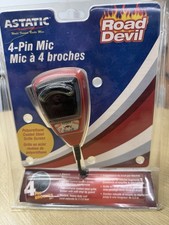 Astatic Road Devil Amplified CB Radio Microphone