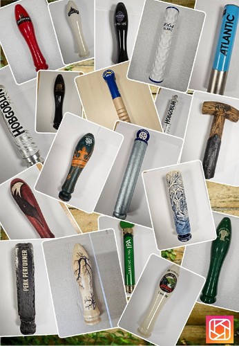 Various hand pull beer handle - hand,