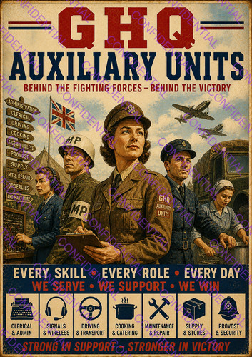 Ghq auxiliary units - auxiliary,