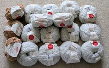 Sirdar Soiree Aran 14x50g Pretty Pearl 0200, 3x50g Champagne Gold 0203