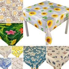 SQUARE WIPE CLEAN TABLECLOTH