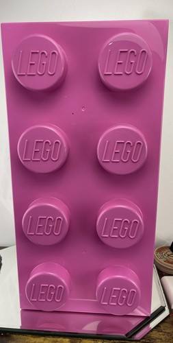 Lego light pink - pink, 8-stud