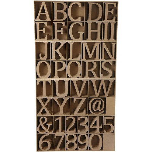 Wooden alphabet letters - 3d,
