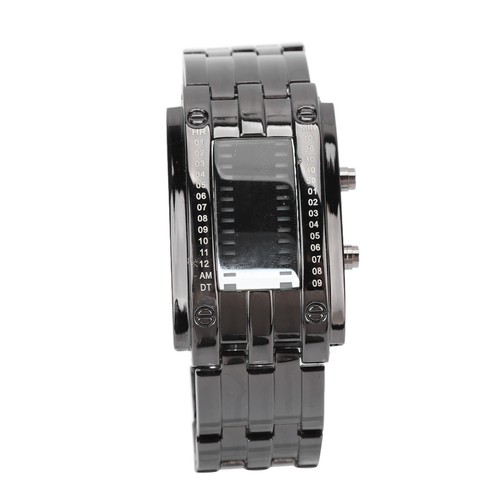 Led watch unique binary time - watch,