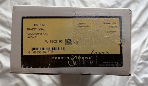 Perrin rowe 700mm grab - grab, rail
