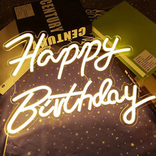 Happy Birthday Neon Sign Neon