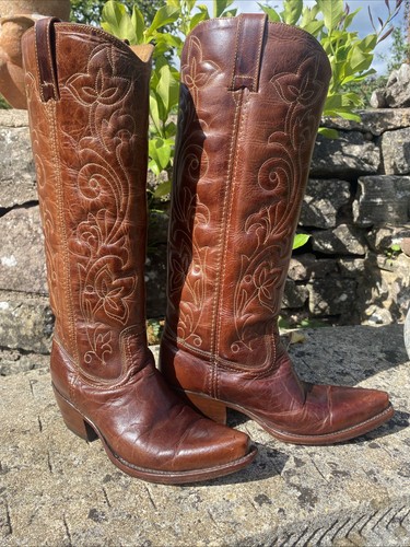 Western cowboy boots buffalo - western,