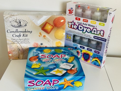 Craft art kits new soap - kits, candle
