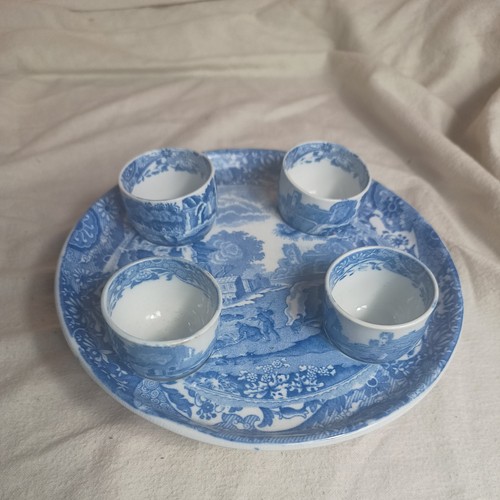 Antique spode blue italian - antique,