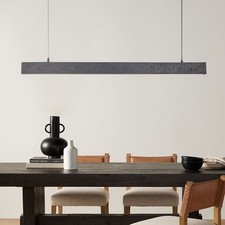 Modern LED Linear Pendant Light 96W Kitchen Island Light For Kitchen Pool Table