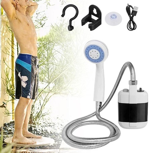 Portable shower pump with - pump,