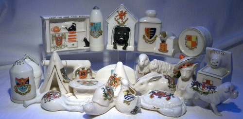 Crested china selection - crested, b47