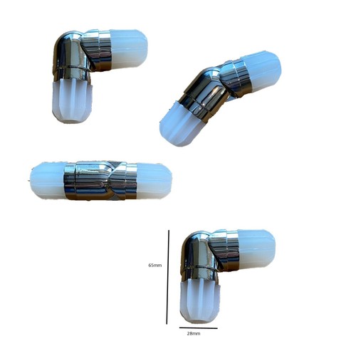 Single corner curtain pole - corner,