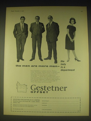 1962 gestetner offset - 1962,