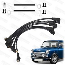 BLACK Classic Mini 8mm Performance HT Leads for Road Track and Rally UK Made