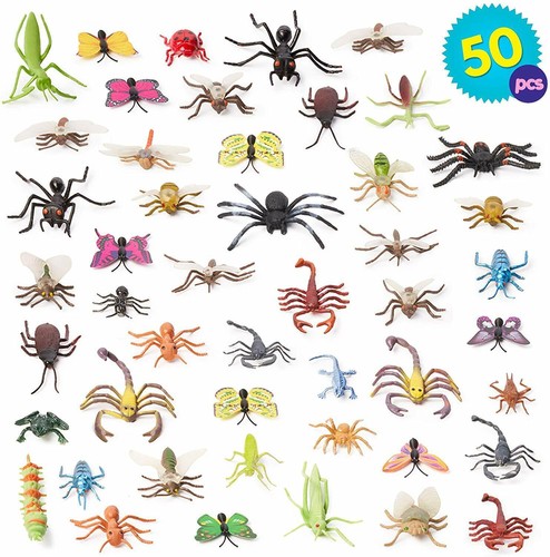 Plastic mini insect bugs - mini,