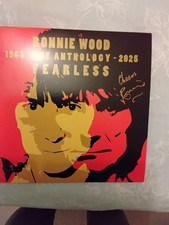 SIGNED RONNIE WOOD FEARLESS