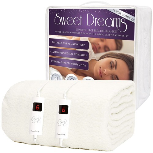 Heated blanket double king - blanket,