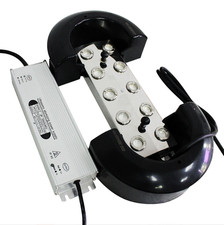 12 Head Ultrasonic Mist Maker Industry Fogger Humidifier +Power Supply 9000ml/H