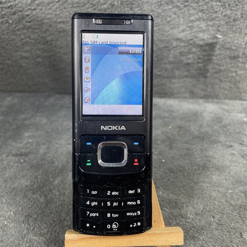 Nokia 6500s black mobile phone - nokia,