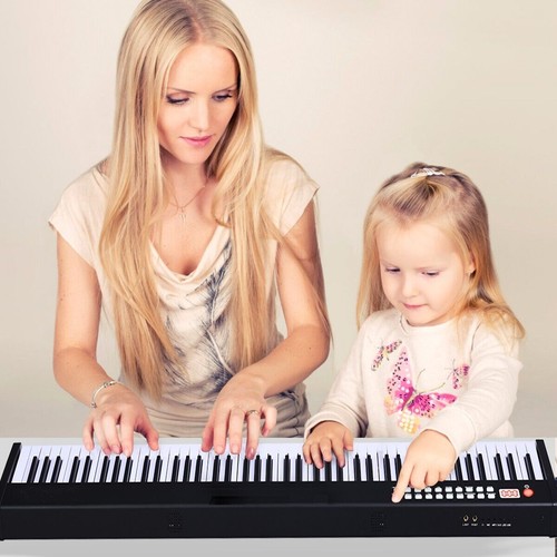 Key digital piano portable - 88-key,