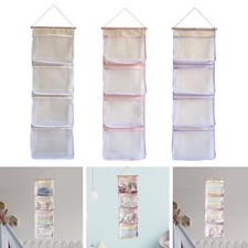 over Door Organizer Breathable Hanging Storage Net for Doll Diapers Closet