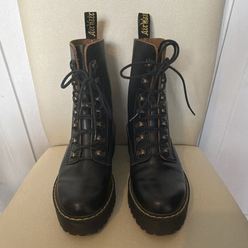 Martens black leather - dr.,