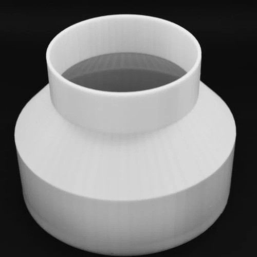 Round ducting reducer 150mm - ducting, to