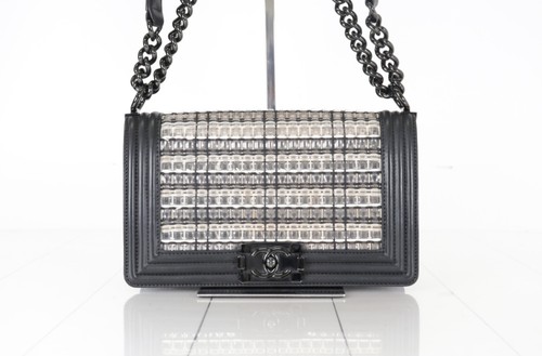 Limited chanel boy woven pvc - chanel,