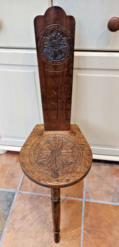 Vintage hand carved legged - vintage,