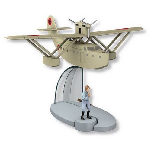 Tintin the seaplane zette - jo,,