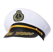 Deluxe Sailor Hat Captain Navy
