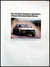 Toyota Brochure Programme 1981 Celica, Corolla, Cressida, Starlet, Crown, Carina