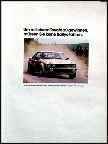 Toyota brochure programme 1981 - toyota,