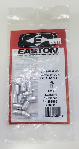 Easton uni bushing super nock - super,