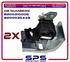 2X Exhaust Rubber Hanger Mount