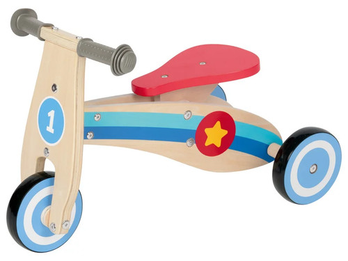 Kids wooden bike - wooden,