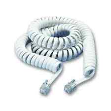 BT Decor 2200 2500 2600 Replacement Curly Coiled Telephone Handset Cord White