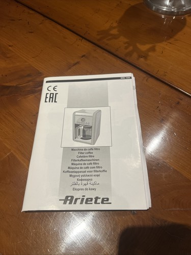 New ariete vintage coffee - new,