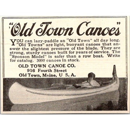 Old town canoe - town,