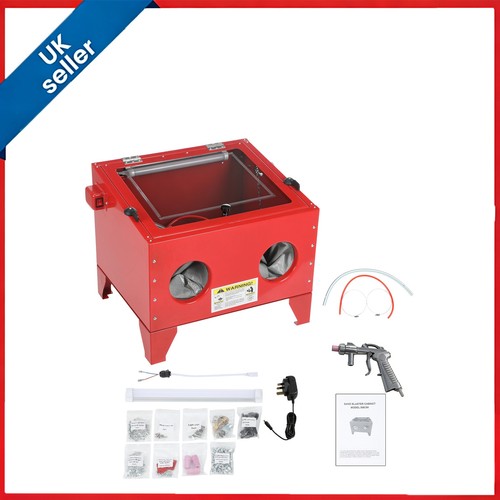 Sand blasting cabinet 90l - sand,