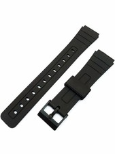 18mm Black Watch Strap