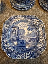 Spode Blue Italian Tea 5 Plate