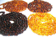  Genuine Baltic Amber Necklaces 47.25 inch, 120cm- Choose your color!!!